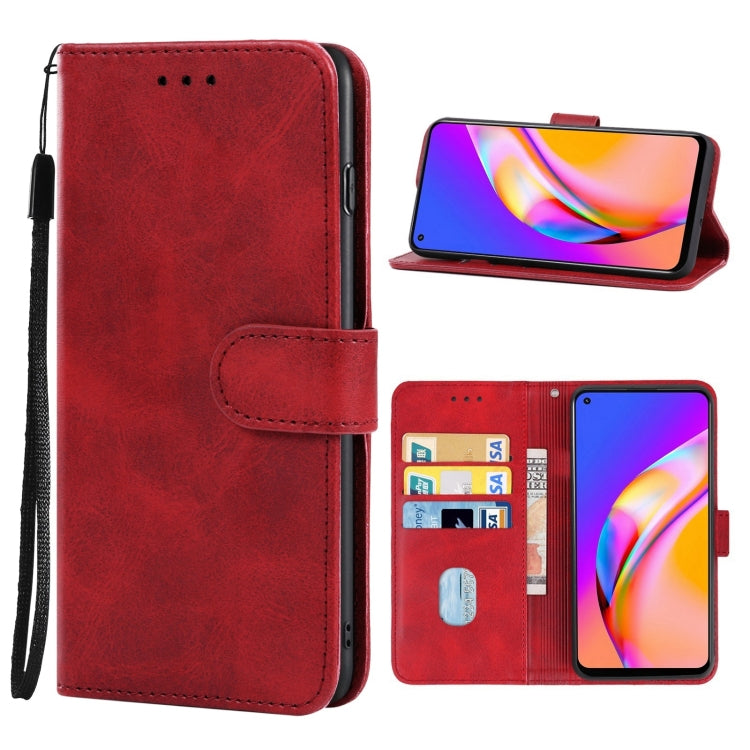 For OPPO Reno5 Lite Leather Phone Case