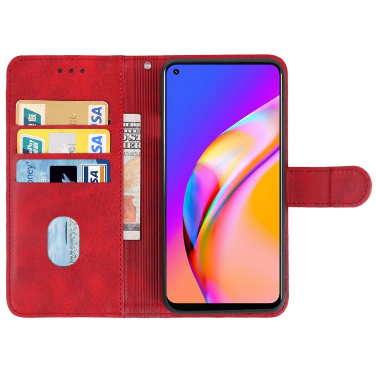 For OPPO Reno5 Lite Leather Phone Case