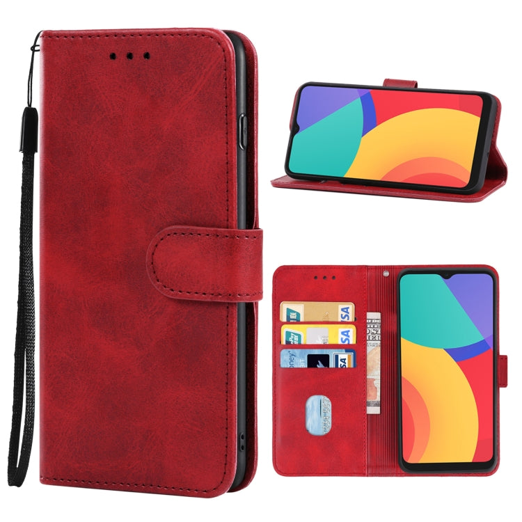 Leather Phone Case For Alcatel 1L (2021)