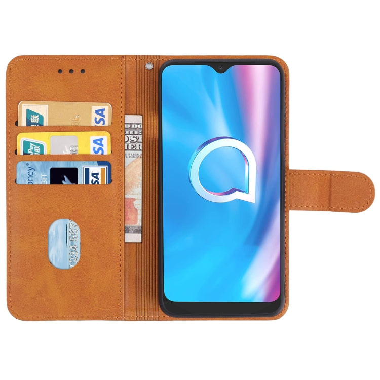 Leather Phone Case For Alcatel 1SE 2020