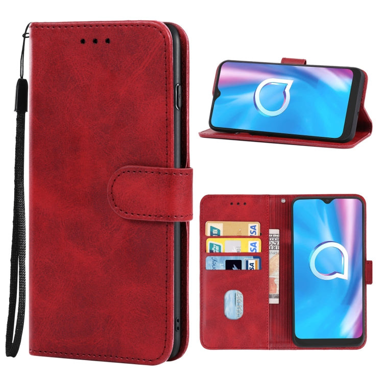 Leather Phone Case For Alcatel 1SE 2020