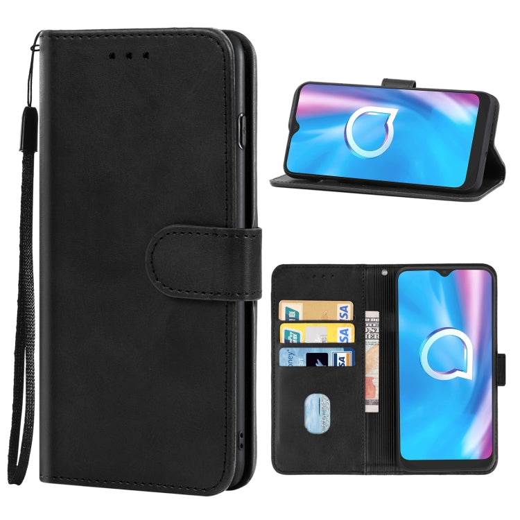 Leather Phone Case For Alcatel 1SE 2020