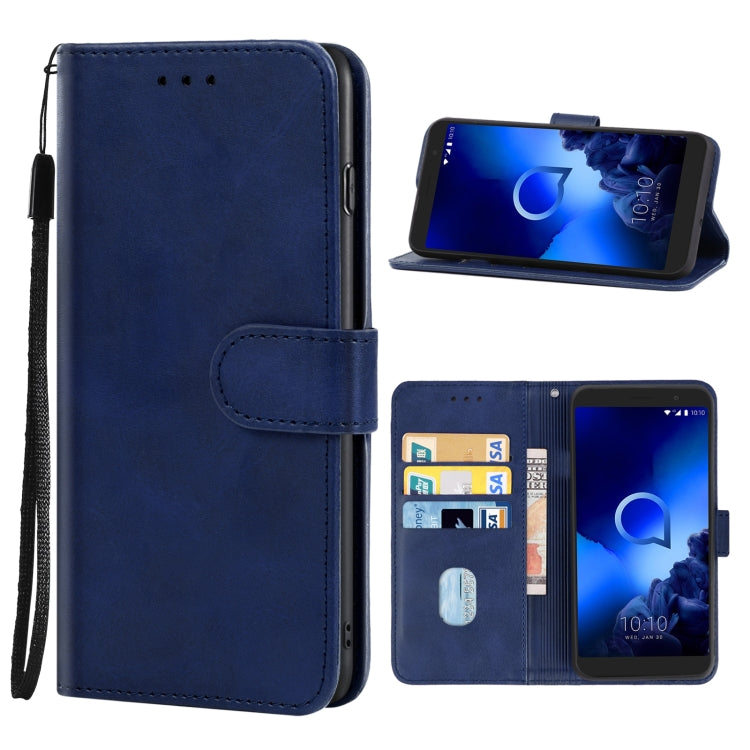 Leather Phone Case For Alcatel 1x (2019)