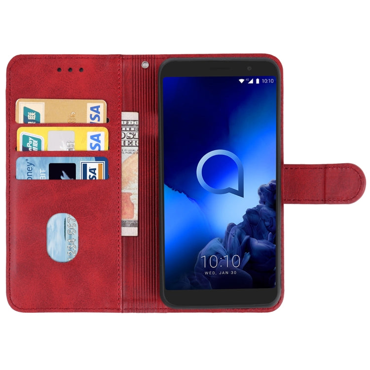Leather Phone Case For Alcatel 1x (2019)
