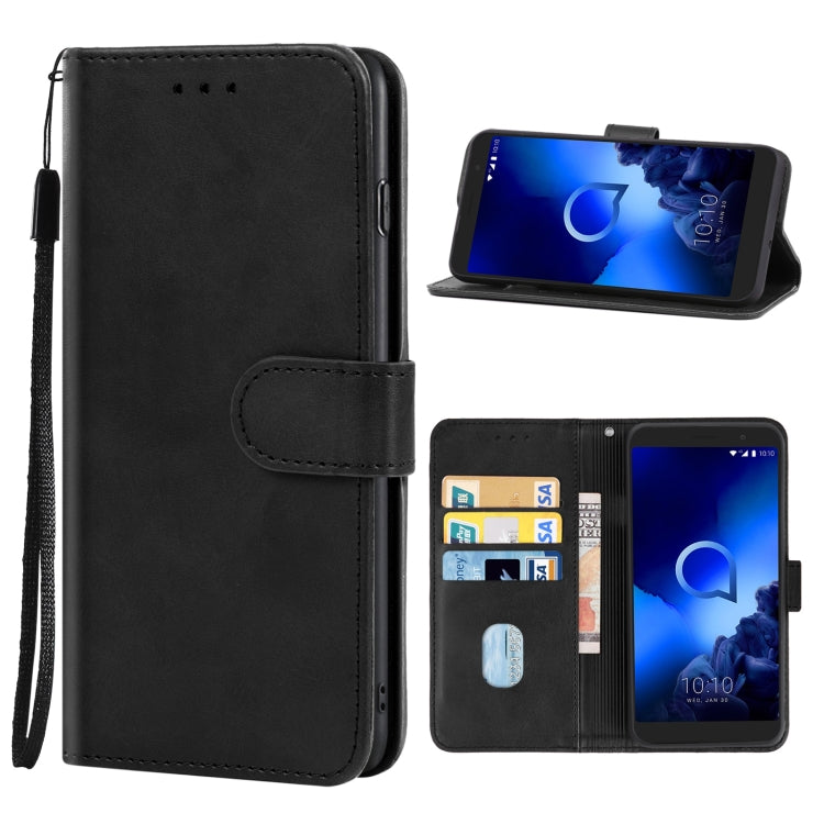 Leather Phone Case For Alcatel 1x (2019)
