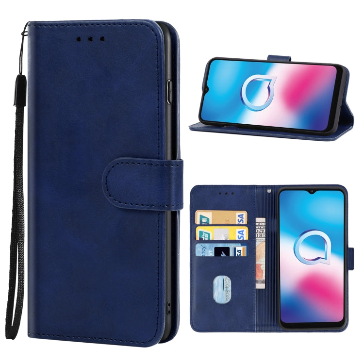 Leather Phone Case For Alcatel 3X (2020)