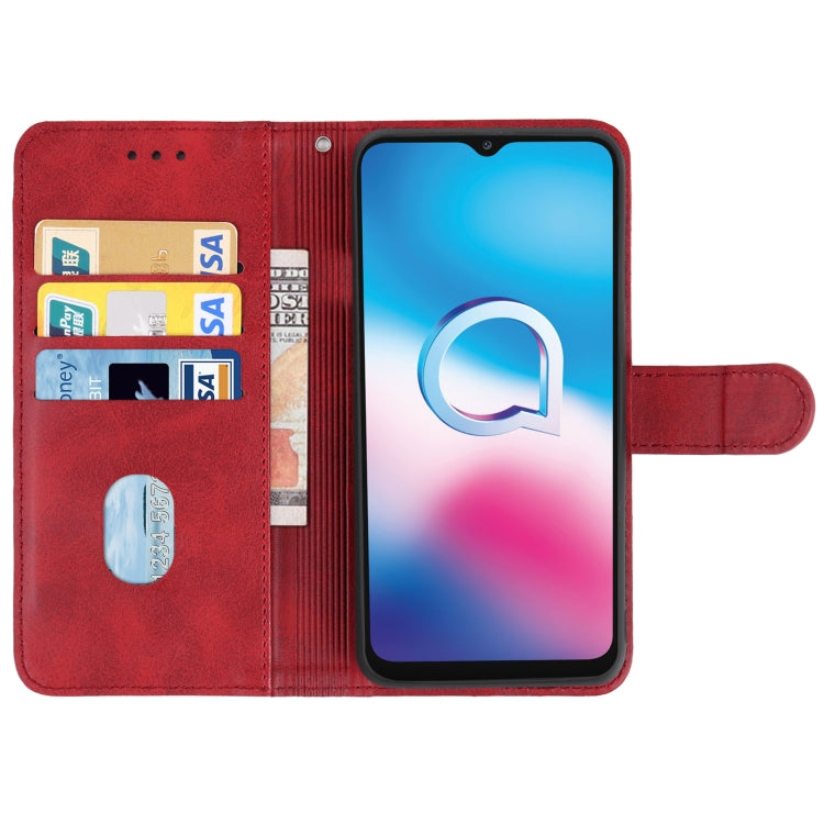 Leather Phone Case For Alcatel 3X (2020)