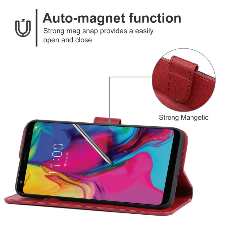 Leather Phone Case For LG Stylo 5+