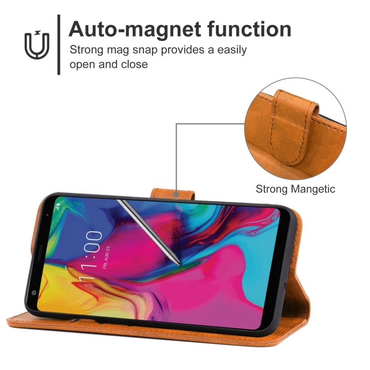 Leather Phone Case For LG Stylo 5+