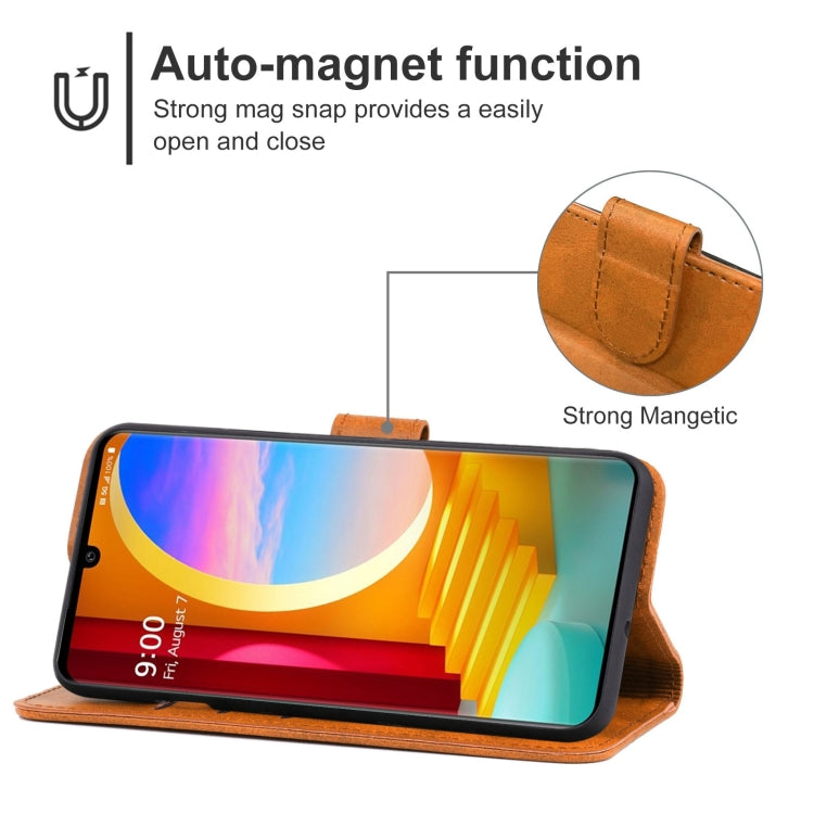 Leather Phone Case For LG Velvet 2 Pro