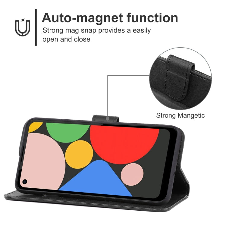 Leather Phone Case For Google Pixel 5a