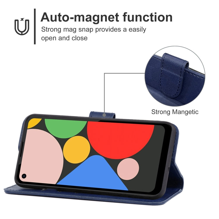 Leather Phone Case For Google Pixel 5a