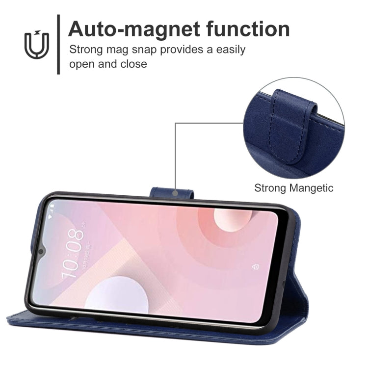 Leather Phone Case For HTC Desire 20+