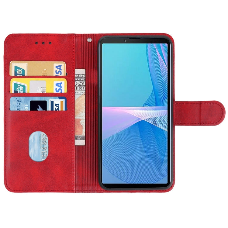Leather Phone Case For Sony Xperia 10 III Lite