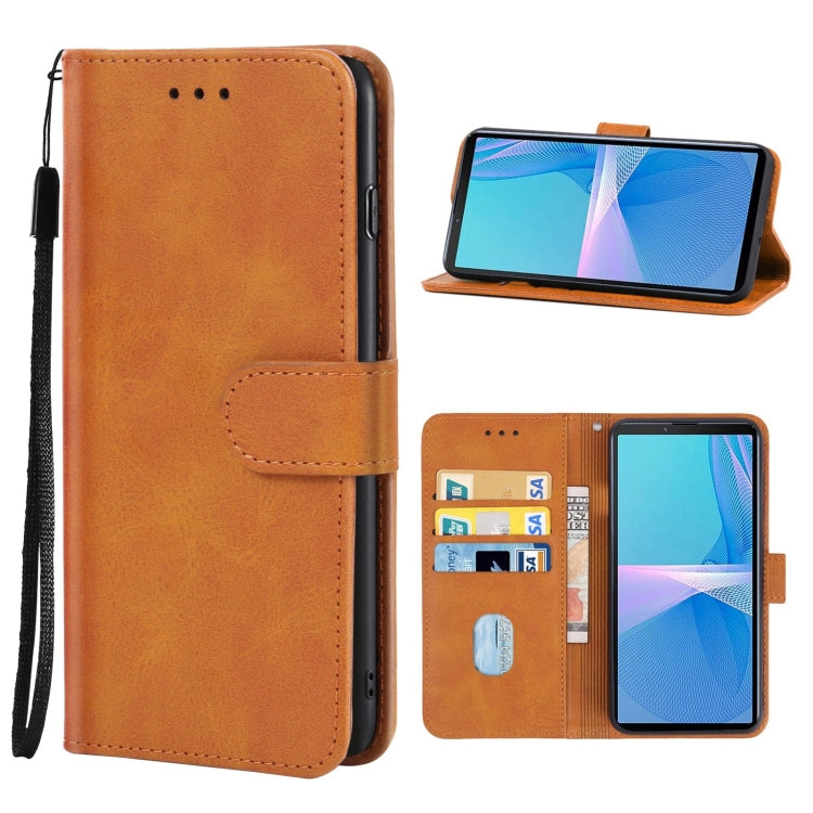 Leather Phone Case For Sony Xperia 10 III Lite