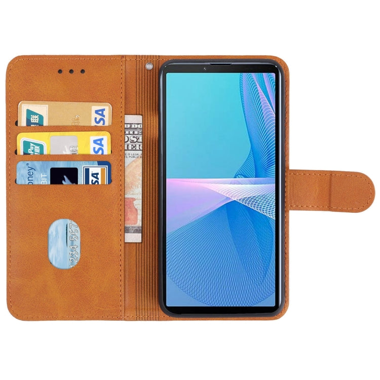 Leather Phone Case For Sony Xperia 10 III Lite