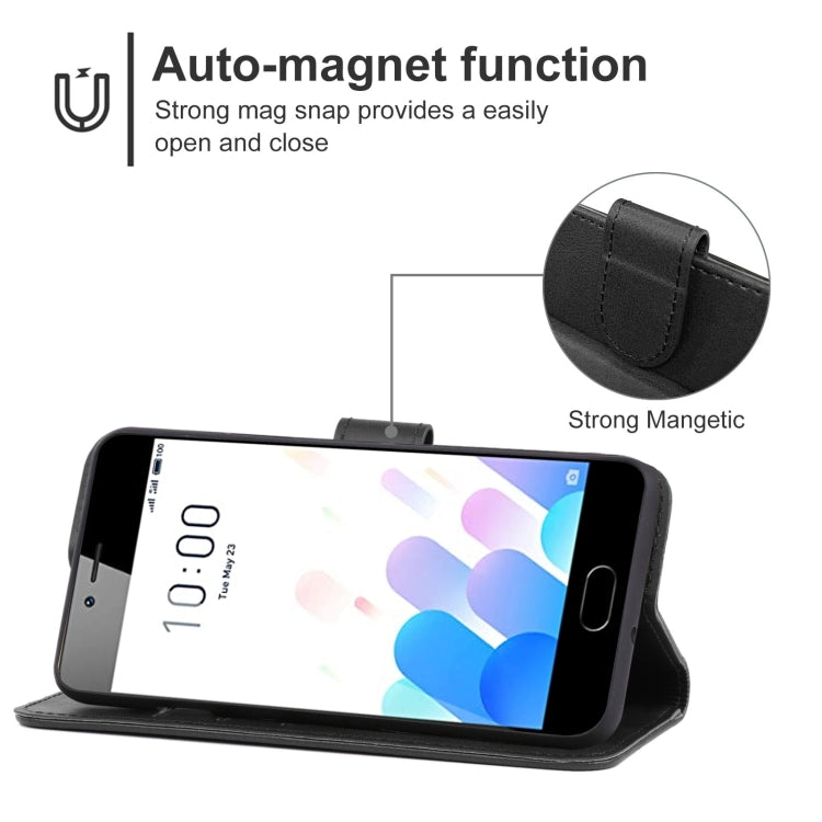 Leather Phone Case For Meizu M5c