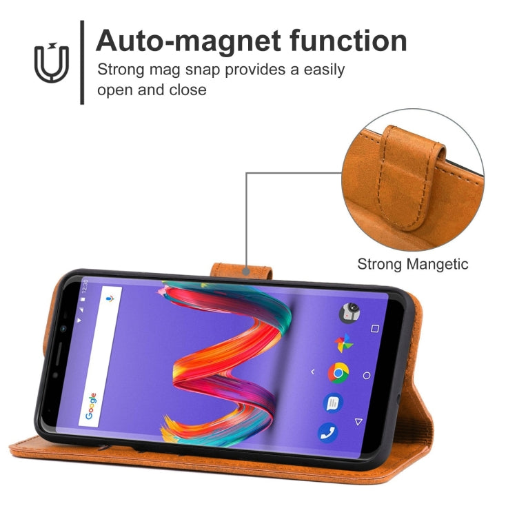 Leather Phone Case For Wiko Harry2