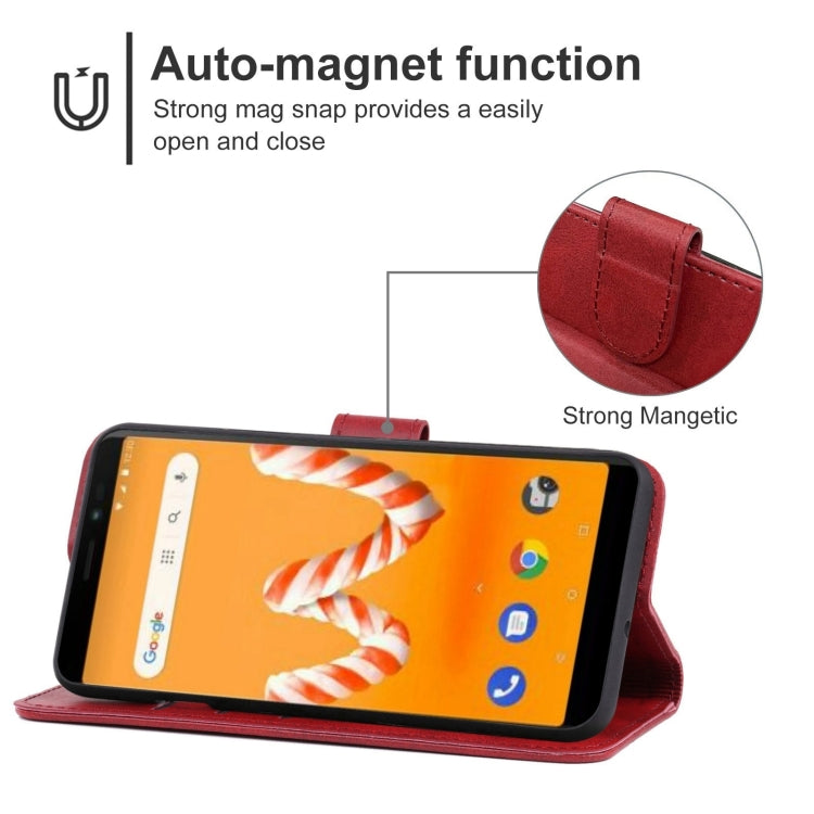Leather Phone Case For Wiko Sunny3 Plus