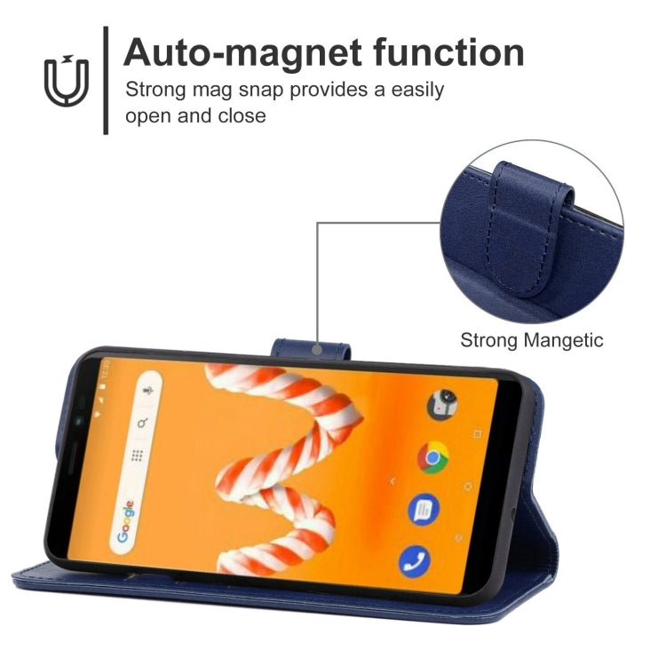 Leather Phone Case For Wiko Sunny3 Plus