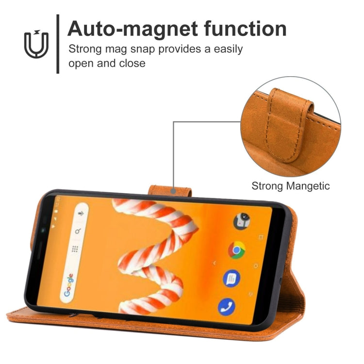 Leather Phone Case For Wiko Sunny4 Plus