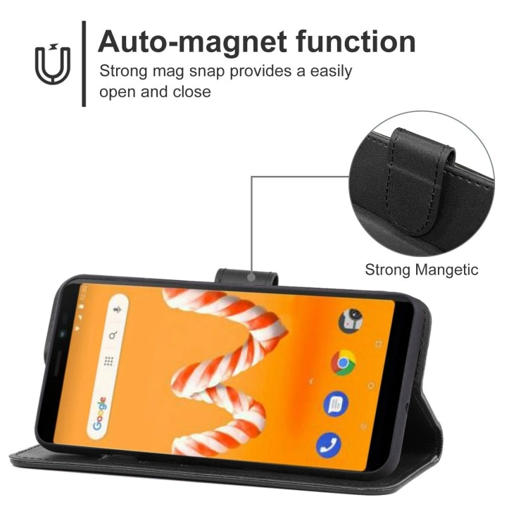 Leather Phone Case For Wiko Sunny4 Plus
