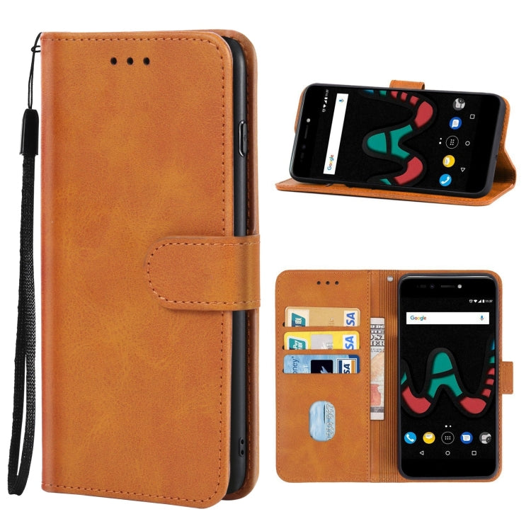 Leather Phone Case For Wiko Upulse Lite