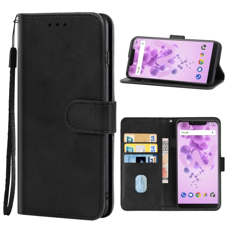 Leather Phone Case For Wiko View2 Go