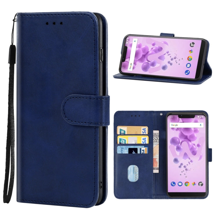 Leather Phone Case For Wiko View2 Go