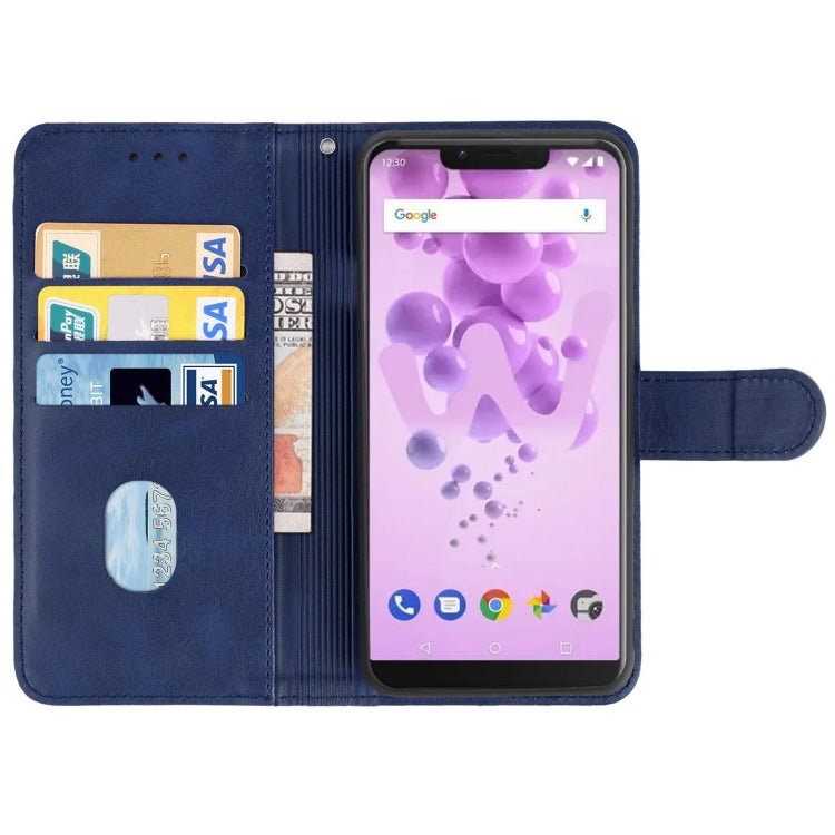 Leather Phone Case For Wiko View2 Go
