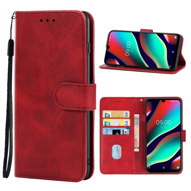 Leather Phone Case For Wiko View3 Pro