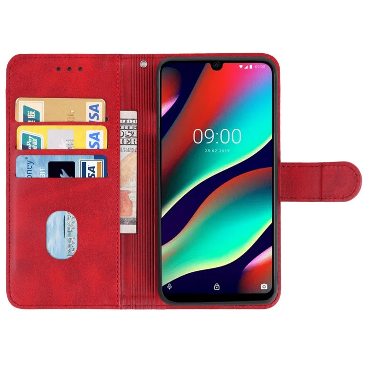 Leather Phone Case For Wiko View3 Pro