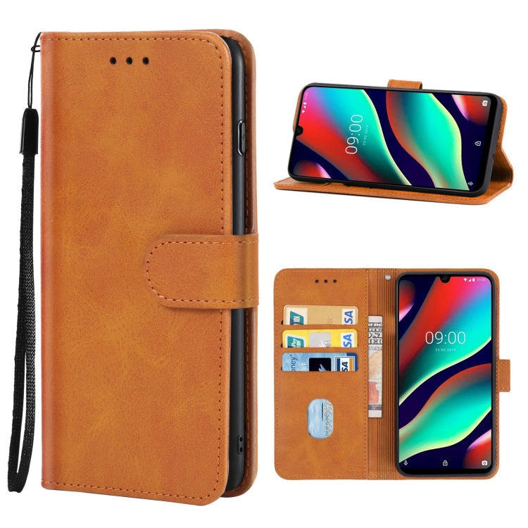 Leather Phone Case For Wiko View3 Pro
