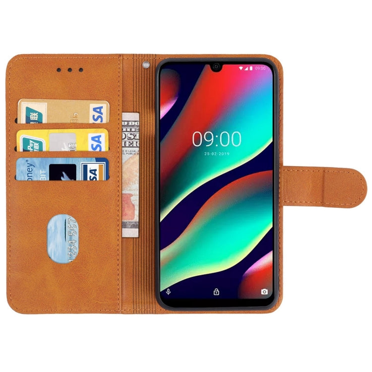 Leather Phone Case For Wiko View3 Pro