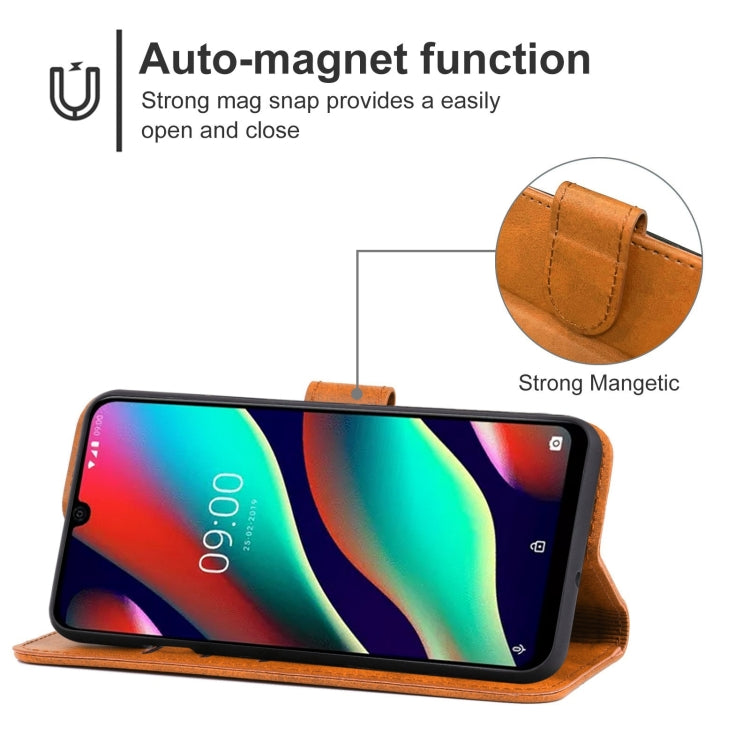 Leather Phone Case For Wiko View3 Pro