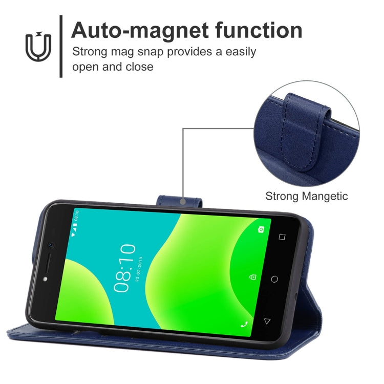 Leather Phone Case For Wiko Y50 / Sunny4