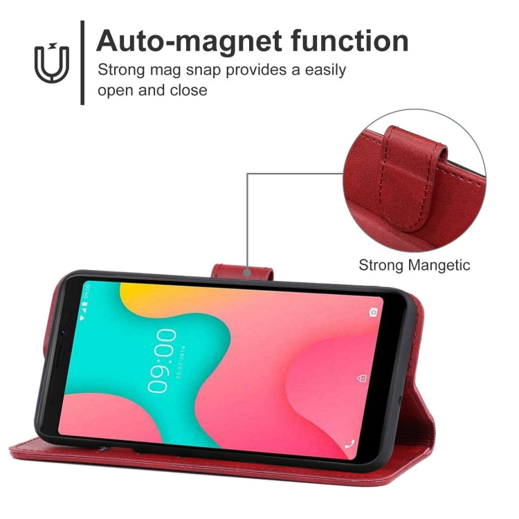 Leather Phone Case For Wiko Y60