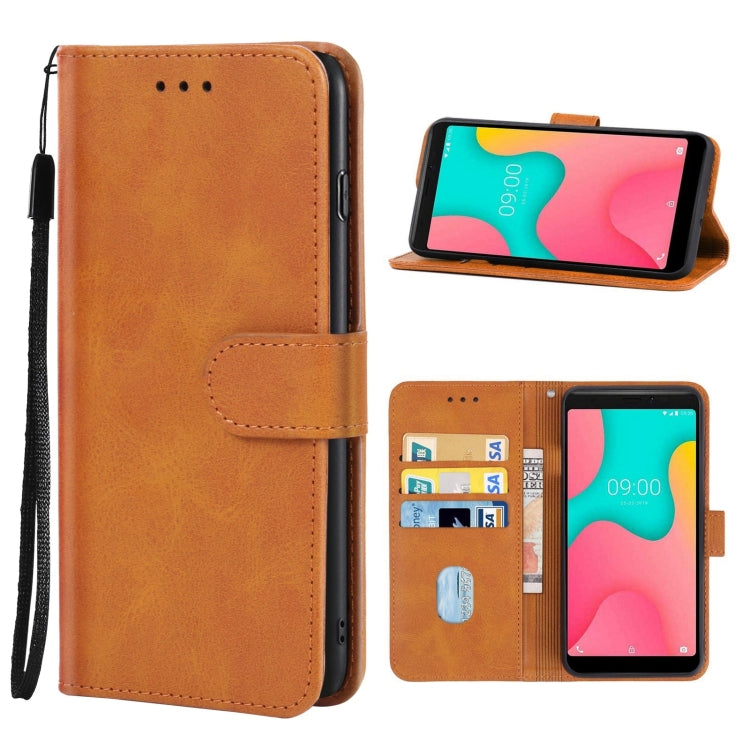 Leather Phone Case For Wiko Y60