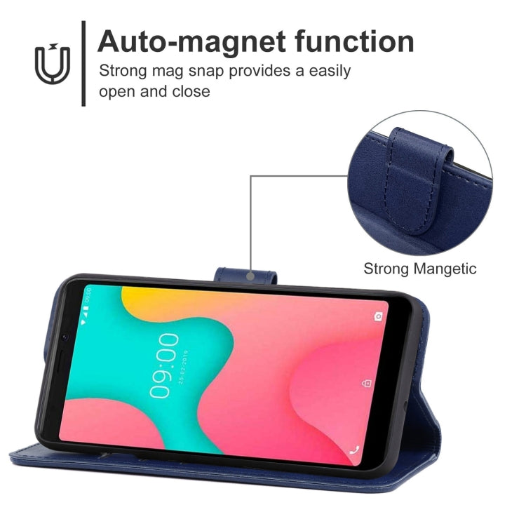 Leather Phone Case For Wiko Y60