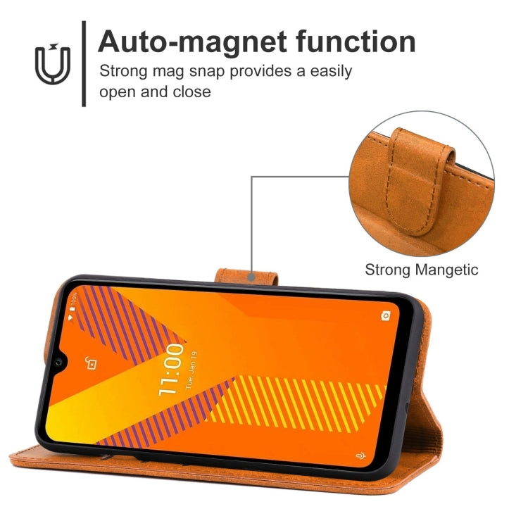 Leather Phone Case For Wiko Y62