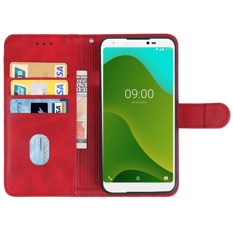 Leather Phone Case For Wiko Y70