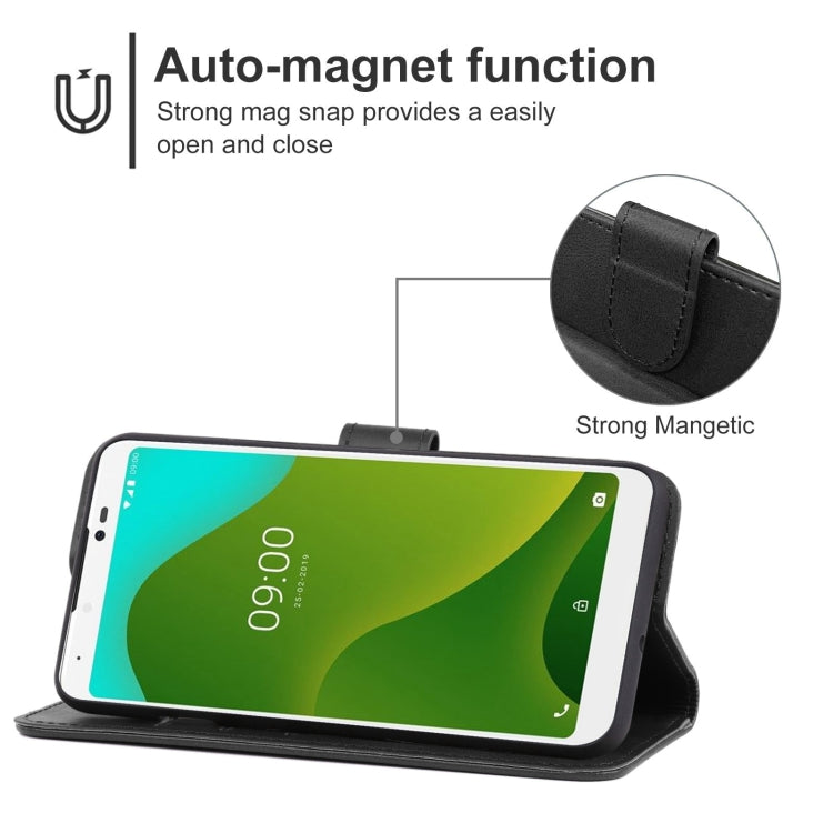 Leather Phone Case For Wiko Y70