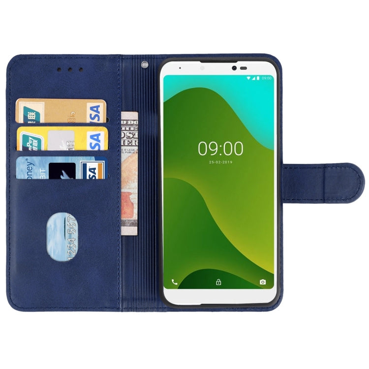 Leather Phone Case For Wiko Y70
