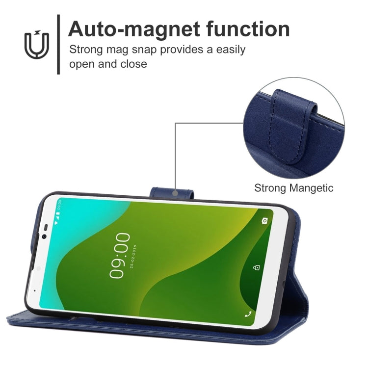 Leather Phone Case For Wiko Y70