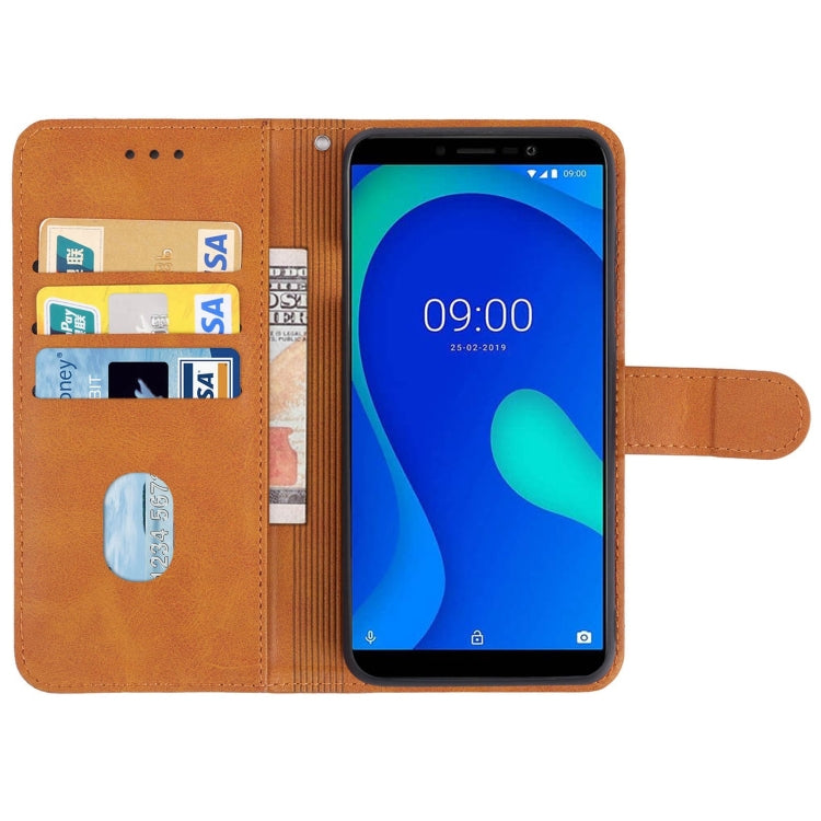 Leather Phone Case For Wiko Y80