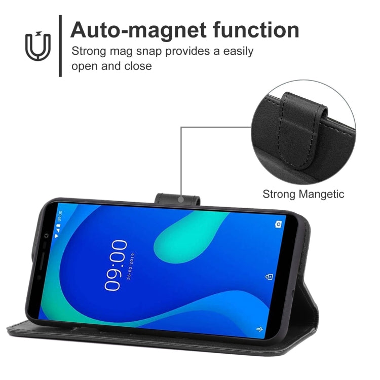Leather Phone Case For Wiko Y80