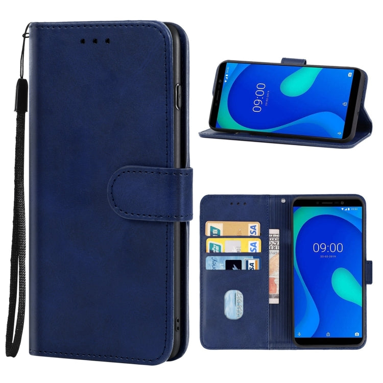 Leather Phone Case For Wiko Y80