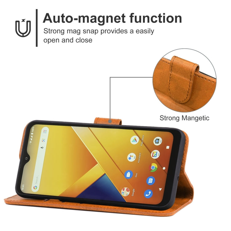 Leather Phone Case For Wiko Y81