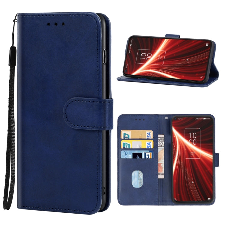 Leather Phone Case For TCL 10 5G