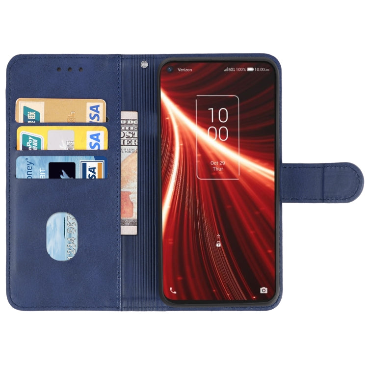 Leather Phone Case For TCL 10 5G